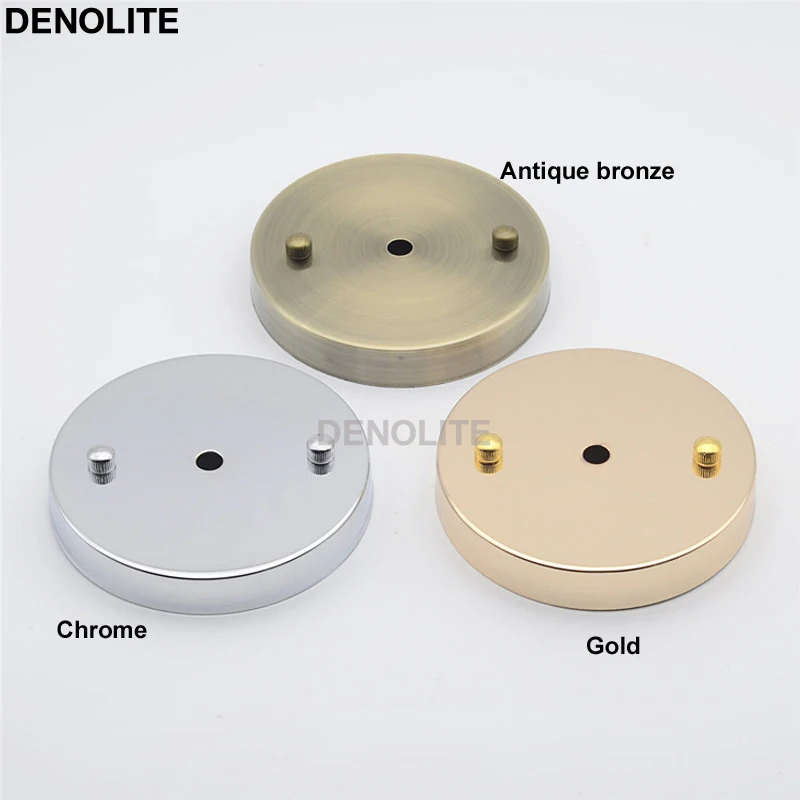 Dia120mm потолочный навес для подвесок/потолочная лампа античная бронза/хром/позолоченный потолочный светильник