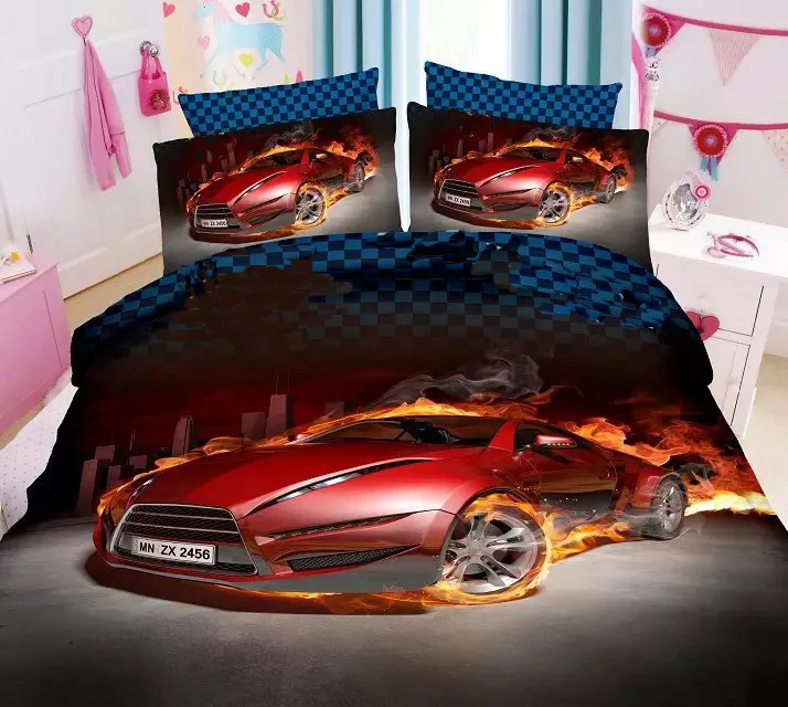 Car Cover Bedding Set Bedspreads Bed Sheets Single Twin Size Children S Boys Bedroom Decor 3d Printed Car Cover Bedding Set Bedspreads Bed Sheets Single Twin Size Children S Boys Bedroom Decor 3d Printed
