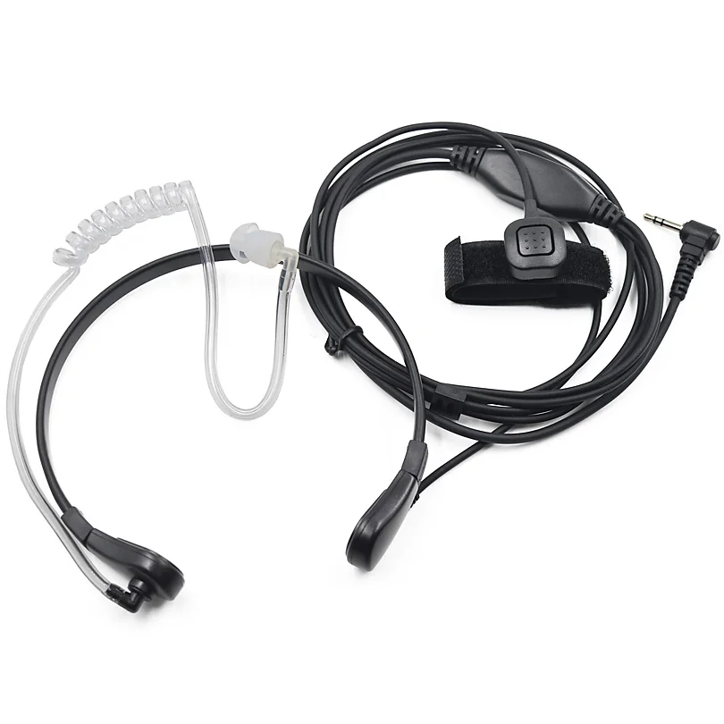 Police Earpiece Headset Mic for Motorola MD200R MD200TPR MS350R XTR446 FR50 FR60