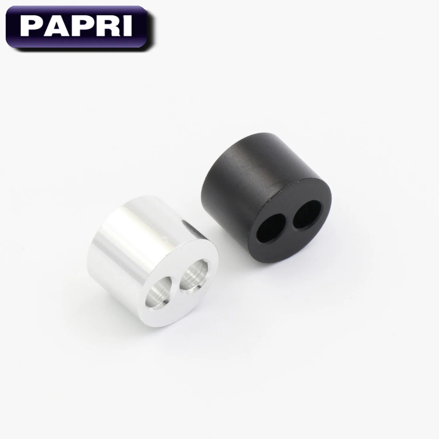 

PAPRI Newest 1PCS Adapter Slider For DIY Upgrade Headphone Cable Splitter One Aluminum Alloy Sandalwood Cable Pants