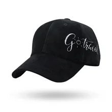 Новая мода, однотонное бархатное бейсболка с ремешком, Кепка с вышивкой и надписью, женская зимняя Толстая теплая Кепка, Кепка в стиле хип-хоп