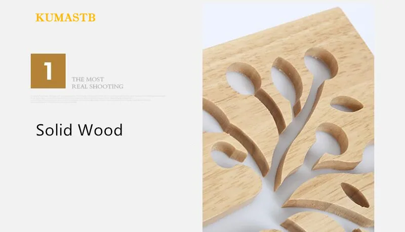 Solid Wood Wall Lamp 19