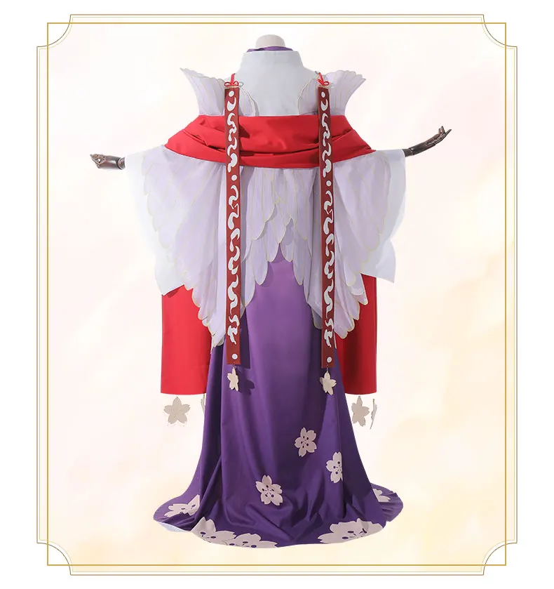 Onmyoji SR Sakura Yousei Ying Huayao Новое кимоно для пробуждения кожи униформа для косплея