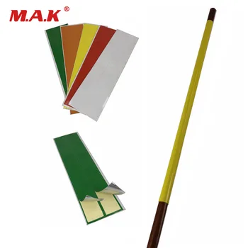 

12 Pcs/Bag Arrow General Arrow Sticker 20x17x1 cm Highly Viscous Bright Film DIY Arrow Accessory for Archery Hunting Shooting
