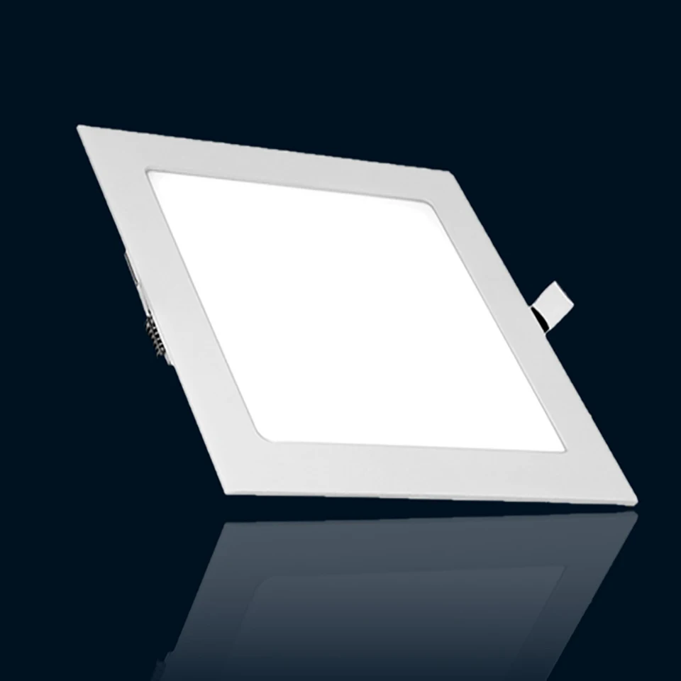 

2PCS Modern Square Lamp 18 Watt White LED Panel Ceiling Downlight/Wall Light/ White Lampshade Decoration for Corridor Bathroom