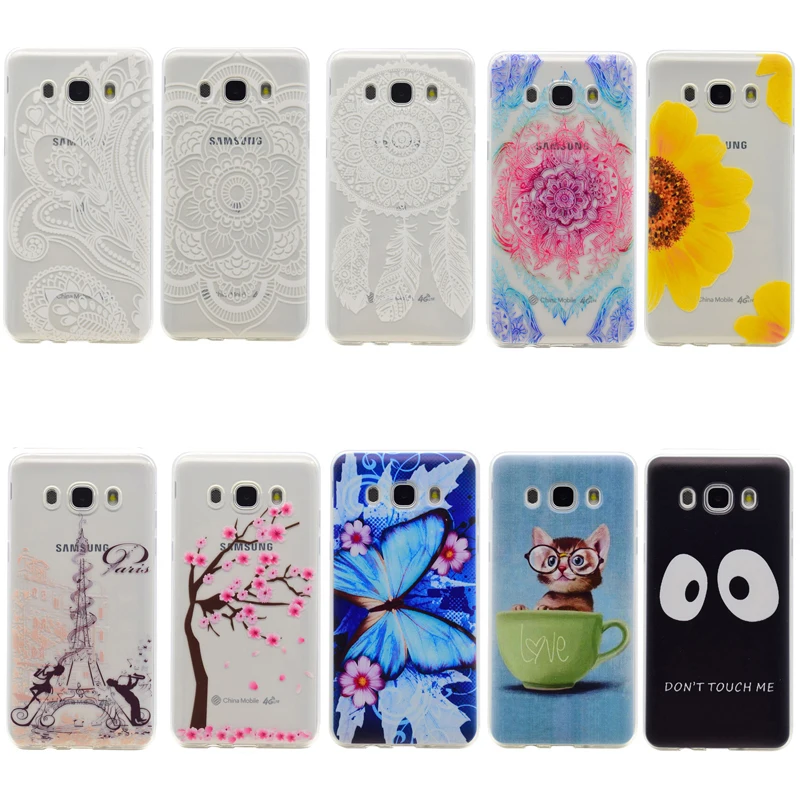 Luxury Clear Silicone Phone Soft TPU Cover Shell Coque Fundas for Samsung Galaxy J2 J3 J5 J7 2015 2016 2017 US EU Case |