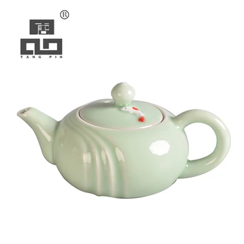 

TANGPIN longquan celadon ceramic teapot fish chinese tea pot 200ml
