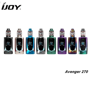 

IJOY Avenger 270 Kit Electronic Cigarette Avenger 270 Box Mod Vape 234W Voice Control Kit With Avenger Subohm Tank X3-Mesh Coil