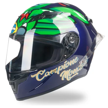 

Full Face Motorcycle Helmet Casco de moto Racing Helmet Kask DOT approved Rainbow Visor Motocross Off Road Touring