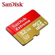 Free shipping SanDisk Memory Card Extreme microSD UHS-I microSDXC Class10 U3 90MB/S 32GB 64GB TF Card Support 4K UHD