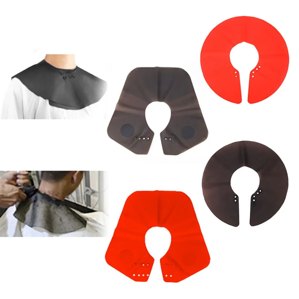 Silicone Shawl Silicone Cutting Super Collar Neck Shield Magnetic Cape Barber Hair Shawl Waterproof Non-stick Hair Dropshipping