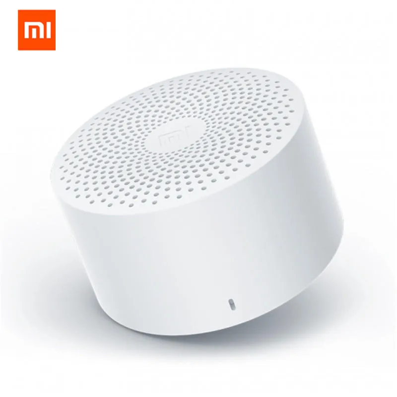 Xiaomi Mijia AI портативная версия беспроводной Bluetooth динамик умный голосовой контроль Громкая связь бас динамик - Цвет: Белый