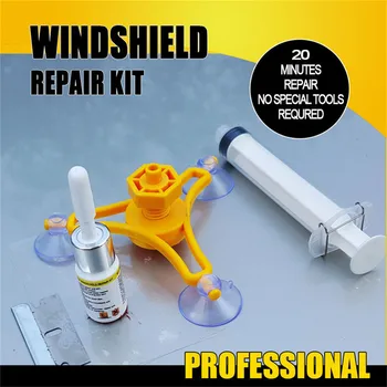

Windscreen Windshield Repair Tool Set DIY Car Wind Glass Kit For Chip Crack Convenience Practical High Quality Durable l0426