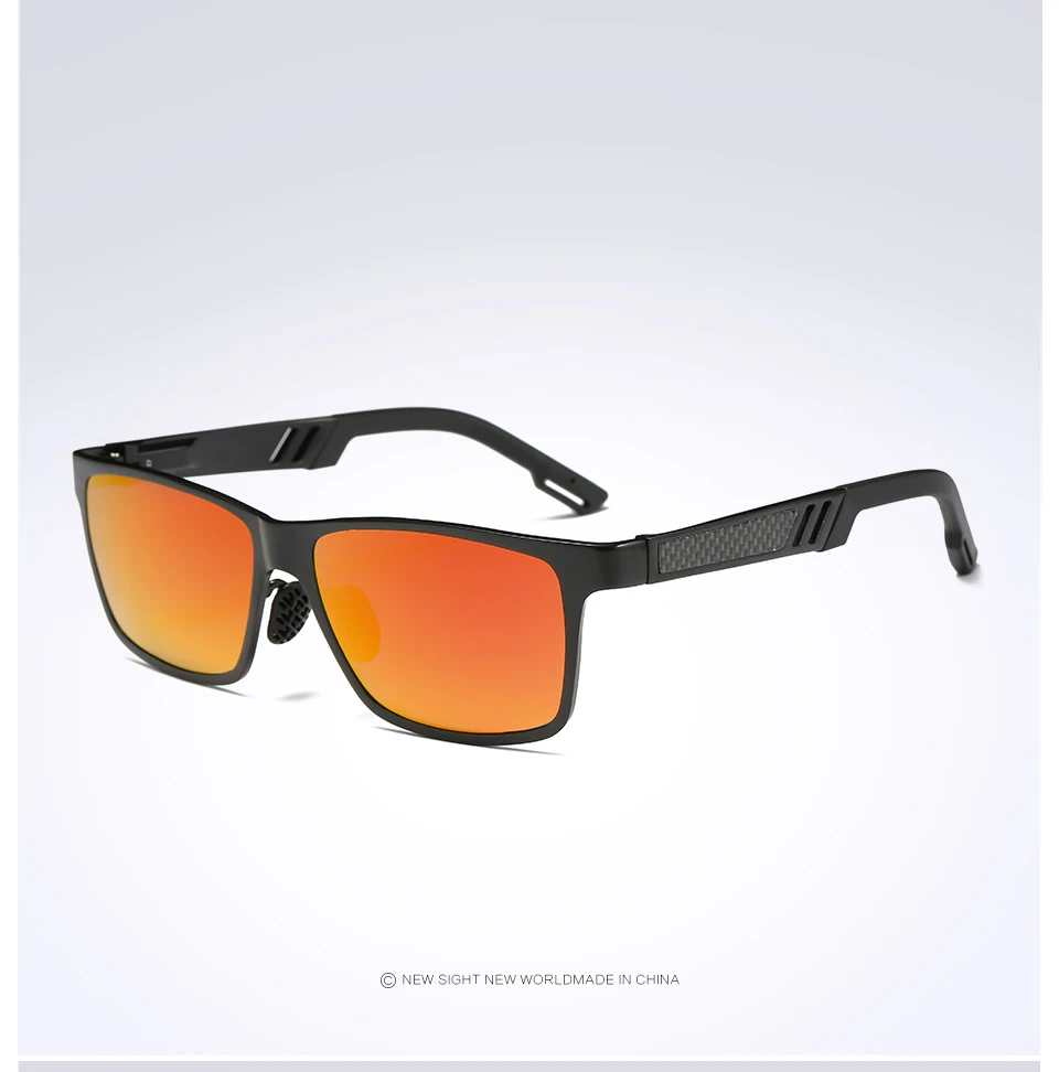 Gysnail Для Мужчин's Солнцезащитные очки для женщин Алюминий квадратный магний поляризованные зеркало классический Защита от солнца Очки