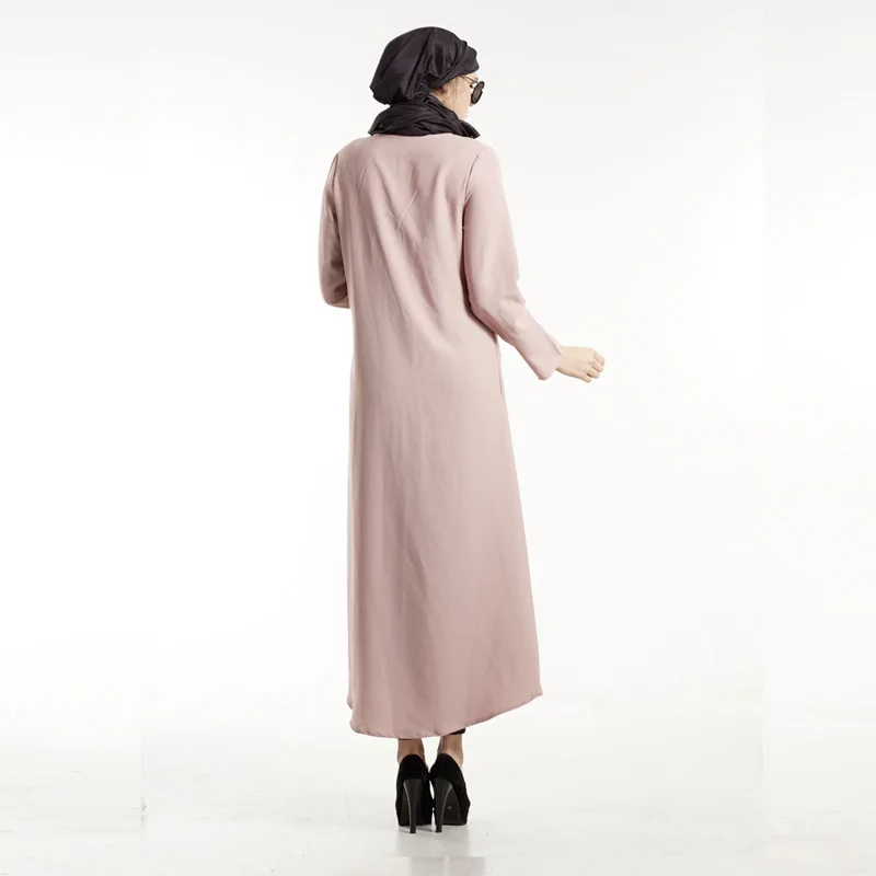 Мусульманское длинное платье рубашка abaya большого размера женское Турция