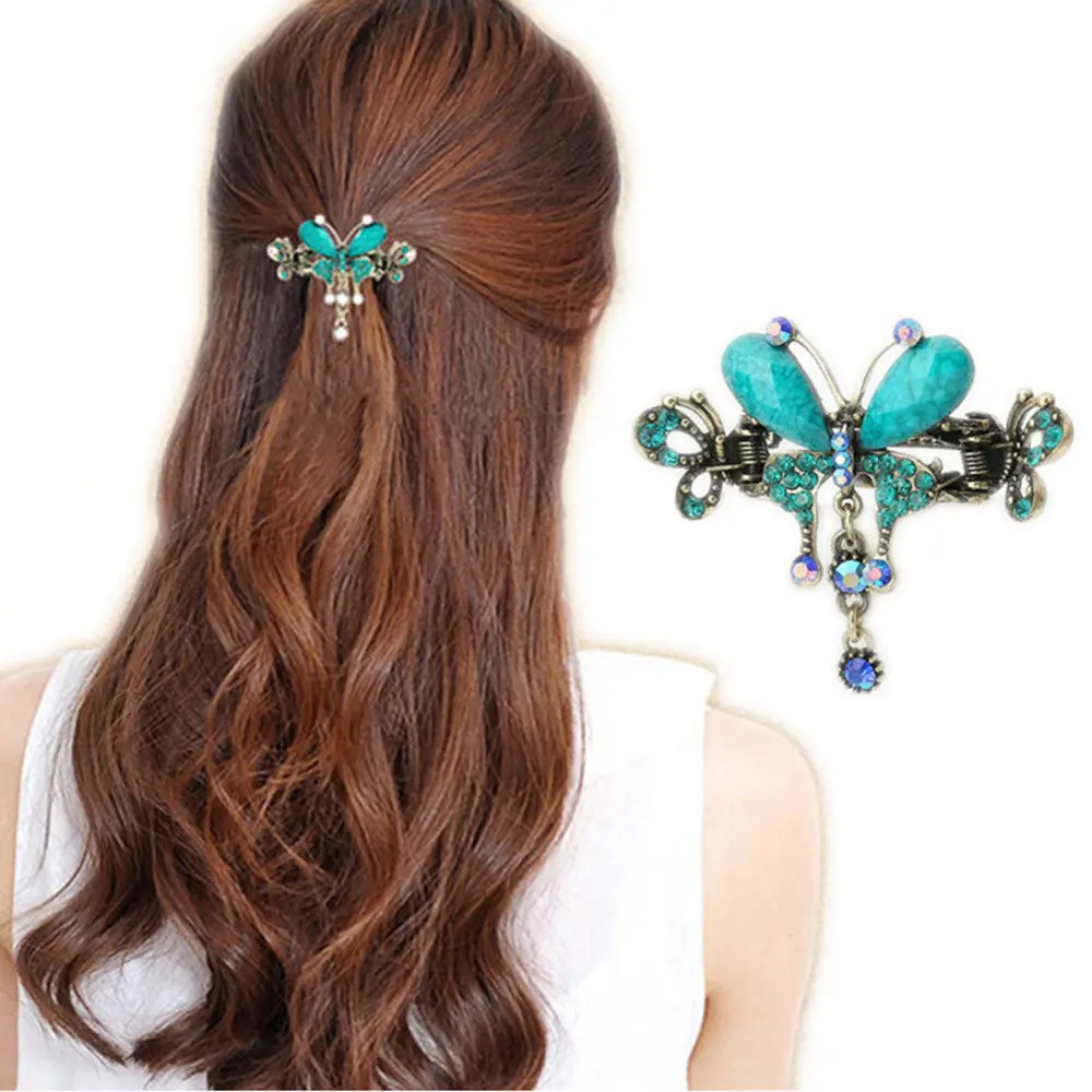 Fashion Butterfly Flower Hairclips Hairgrips Hairpins Hair Barrette