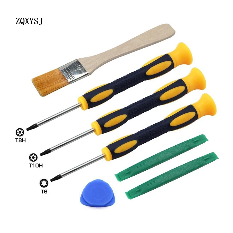 

T6 T8 T10 Precision Screwdriver Open Tools 7Pcs/Set Mini Repair For Xbox One/Xbox 360 Controller/PS3/PS4 Gamepad Teardown Tools