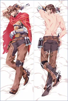 

Japanese Anime Overwatch Hugging Body Pillow Case Pet Pillowcases Cover Decorative Pillows 50*150 2Way