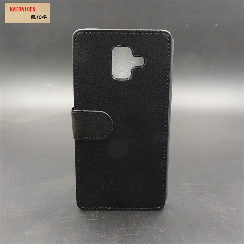 for samsung A6 leather case 4