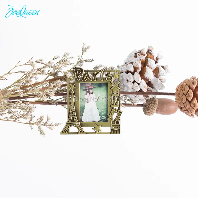 

Creative Paris Tower Mini Photo Picture Frame Set Freely Develop Photo Europe Kids Desktop home Decor Birthday Gift Accessories