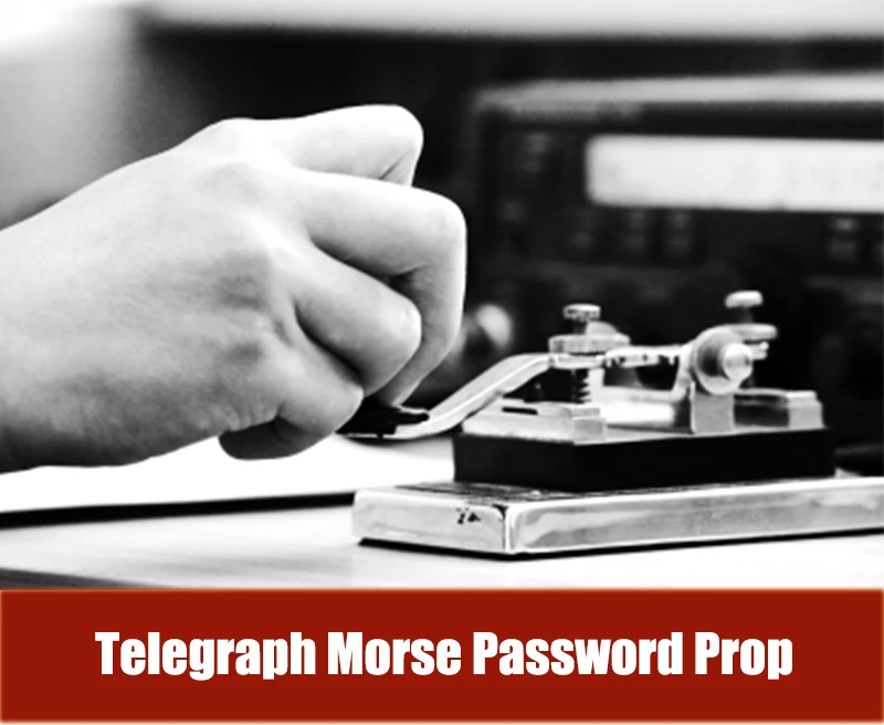 Реквизит для комнаты спасения Telegraph Morse реквизит с паролем хит несколько раз (1 80