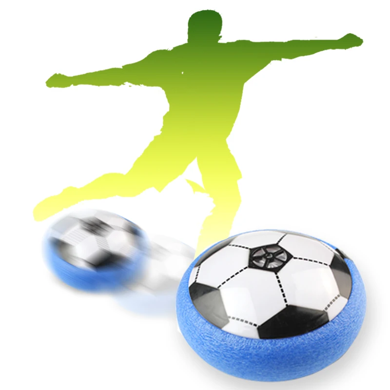 

15.5 cm/ 6.1 inches Indoor Electronic Air Power Soccer Ball Disc LED Lights Flashing Hover Football Training Balls Toys Gifts