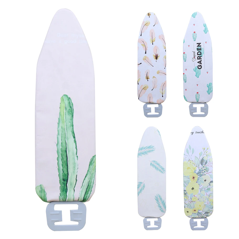 

Reusable Household Durable Ironing Board Cover Digital Printed Replace Thick Flat Washable Heat Resistant Large Non-Slip Protect