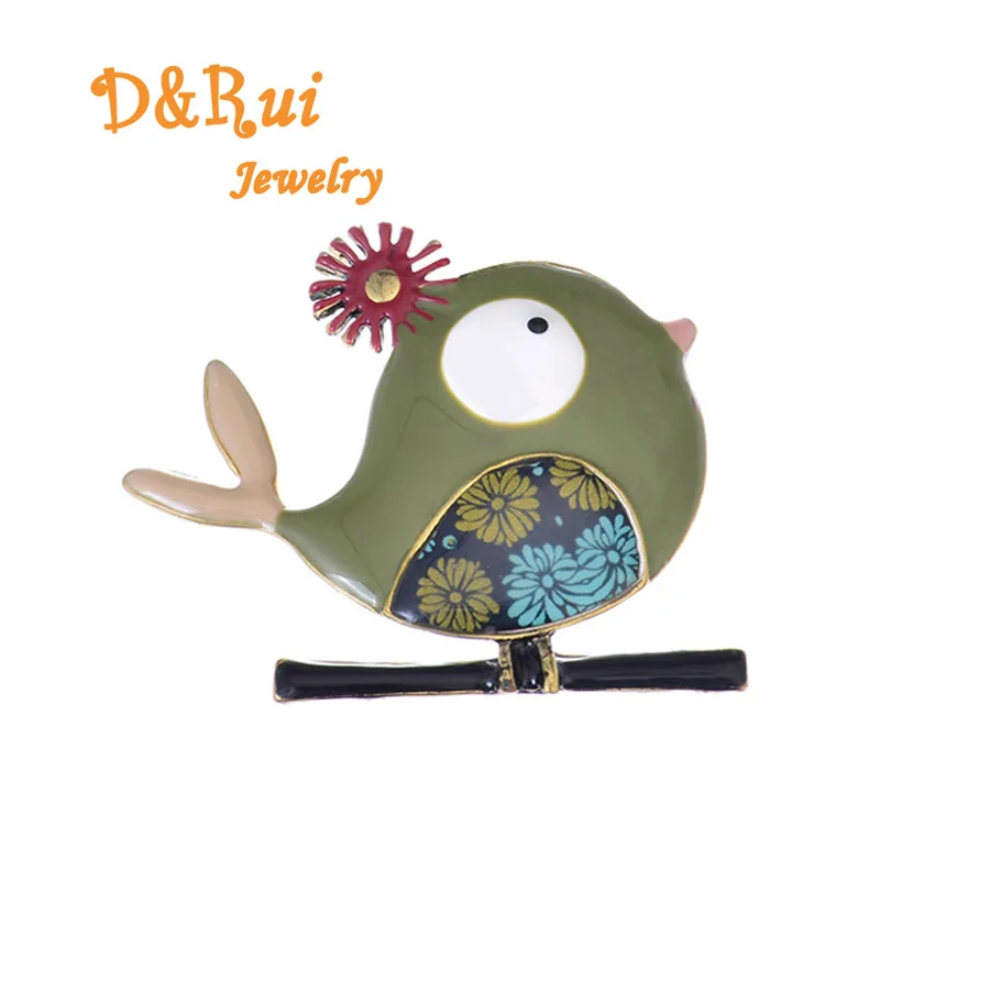 

Enamel Brooch Women Pins Bird 2019 New Fashion Jewelry Zinc Alloy Girls Brooches Dress Accessories Brooch For Gifts Hot Sale