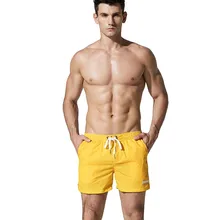 Новинка, однотонные мужские спортивные шорты для занятий спортом, мужские спортивные штаны для бокса бега, пляжные шорты для серфинга, мужские короткие трусы, Desmiit