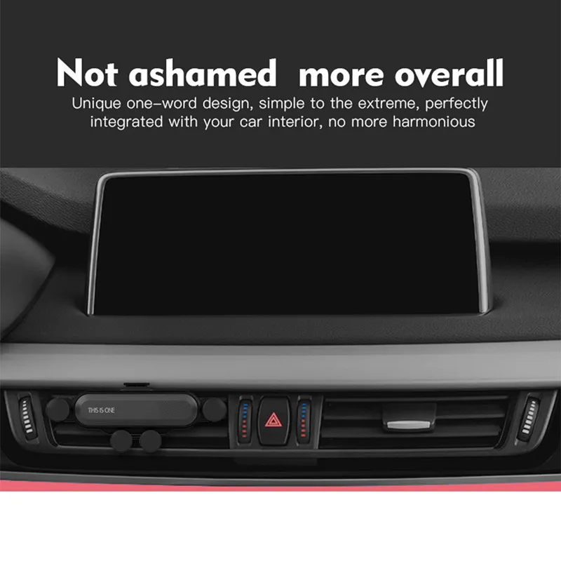 Универсальный автомобильный держатель для телефона для iPhone 7 6 X Max samsung huawei держатель на вентиляционное отверстие автомобиля держатель гравитационный держатель мобильного телефона навигация