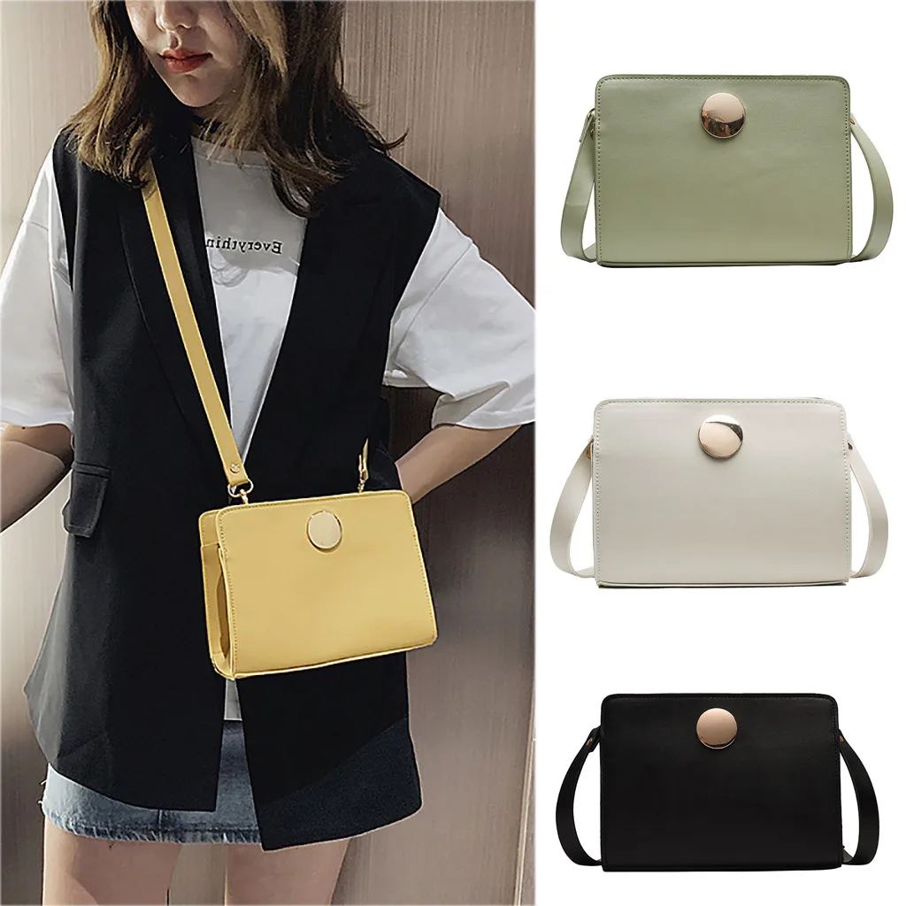 

2019 Summer Crossbody Bags Women Wild Messenger Bag Fashion One-Shoulder Small Square Bag Bolsas Ladies Phone Purse Crossbody