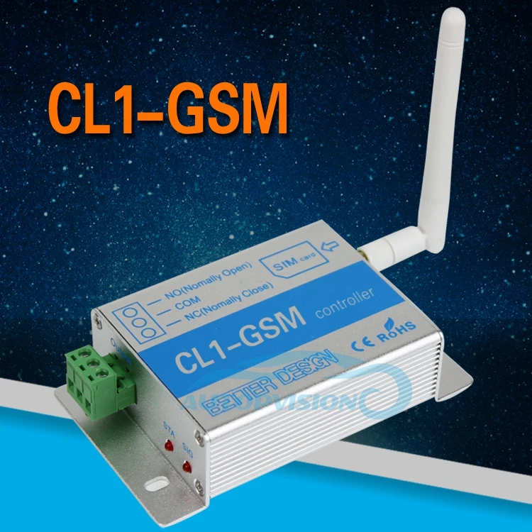 CL1-GSM беспроводной пульт дистанционного управления GSM& SMS смарт-переключатель розетка для домашней безопасности ворота барьер затвора гаражная дверь открывалка