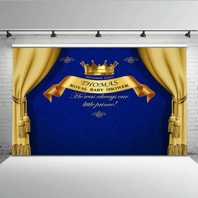 Mehofoto Blue Baby Shower Backdrop Yellow Curtain Photo Background Mehofoto Blue Baby Shower Backdrop Yellow Curtain Photo Background