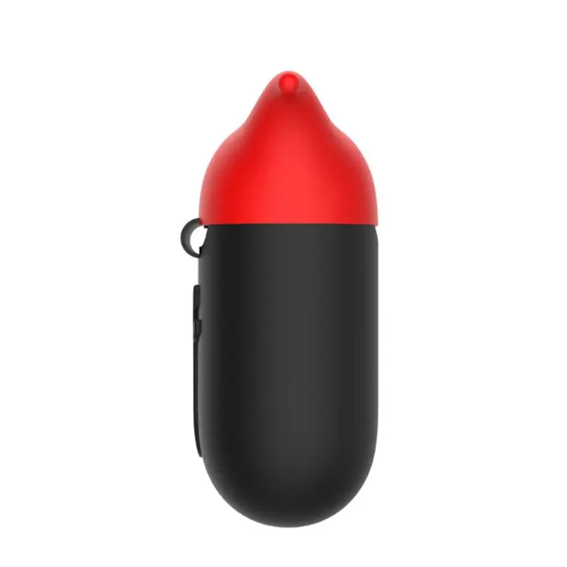 

Creative Little Devil Soft Silicone Protective Cover Case for AirPods iPhone Bluetooth Earphones with Holding Strap
