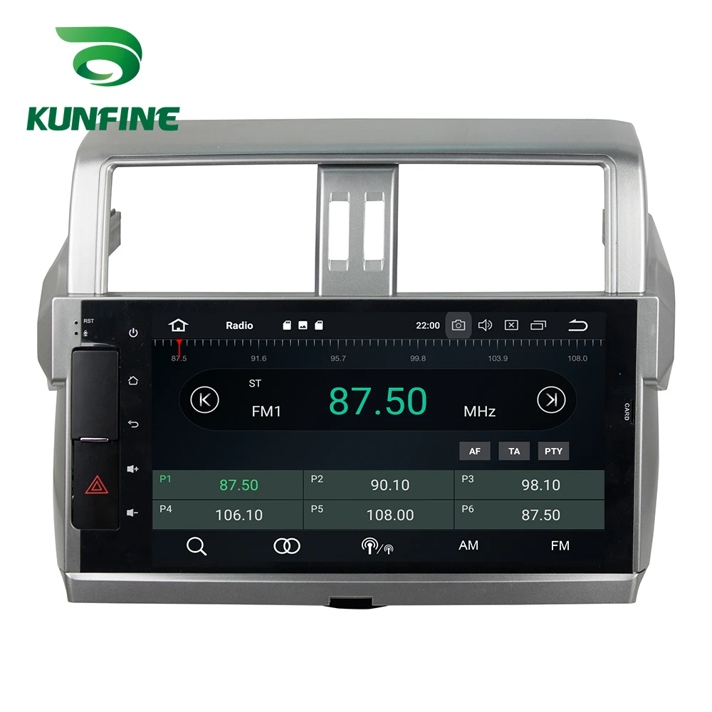 Clearance Octa Core 4GB RAM Android 8.0 Car DVD GPS Navigation Multimedia Player Car Stereo Deckless for TOYOTA PRADO 2014-2015 Radio 4