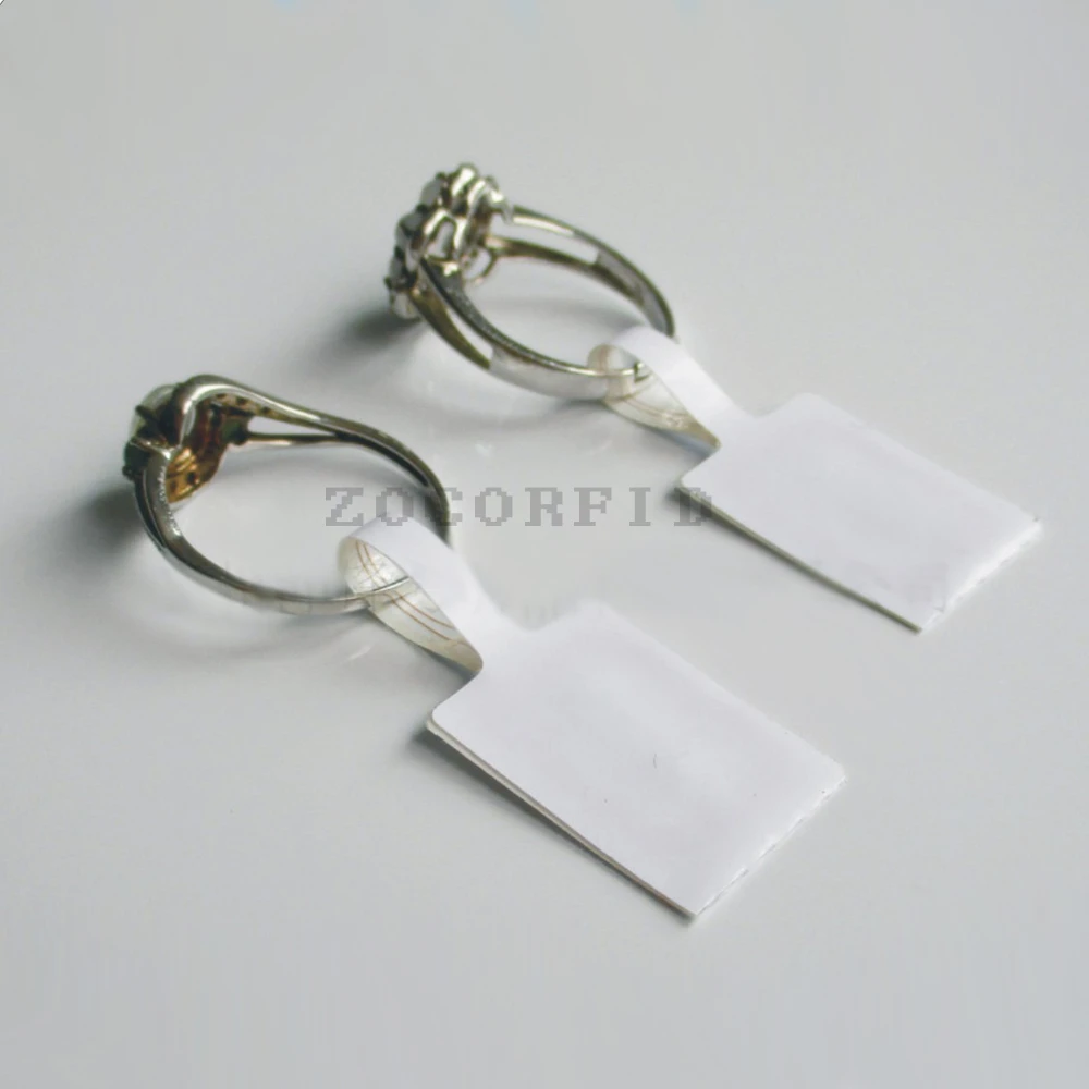 500pcs/lot ISO 18000-6C Alien Higgs 3 chip 9662 antenna UHF RFID Tag 915mhz passive RFID UHF sticker label
