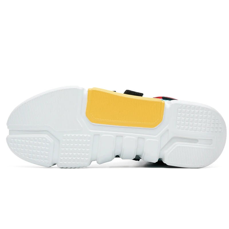 Spring Casual Shoes Men Fashion Stretch Fabric Sneakers Walking Footwear Breathable Mixed Color Men Shoes