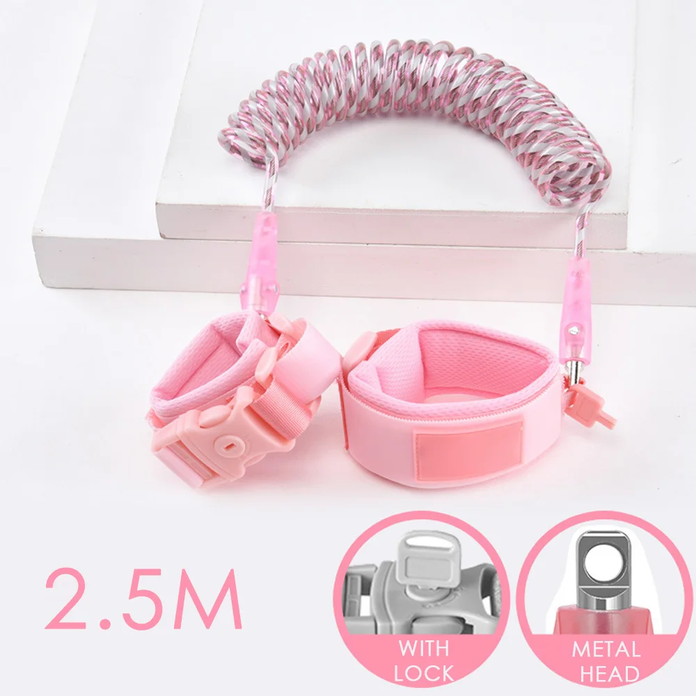 Anti Lost Baby Walker Upgrade Leash For Children Safety Baby Belt Child Walking Strap Harness Luminous Wristband Adjustable Rope - Цвет: PJ3650K