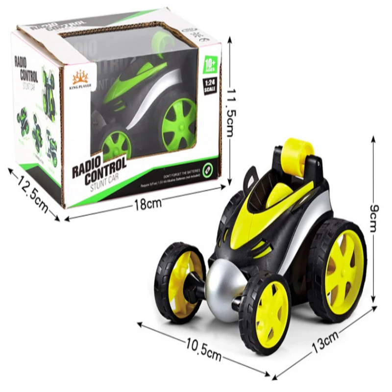 RC Car 90° upright walking Wireless RC tumbling stunt car 360 rotation collision-resistant body RC Car Children's toys Gift