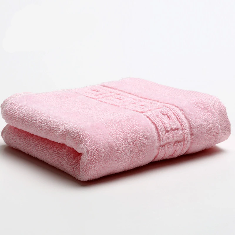 34x74cm 100/% Cotton Towel Absorbent Solid Color Soft Comfortable Towels