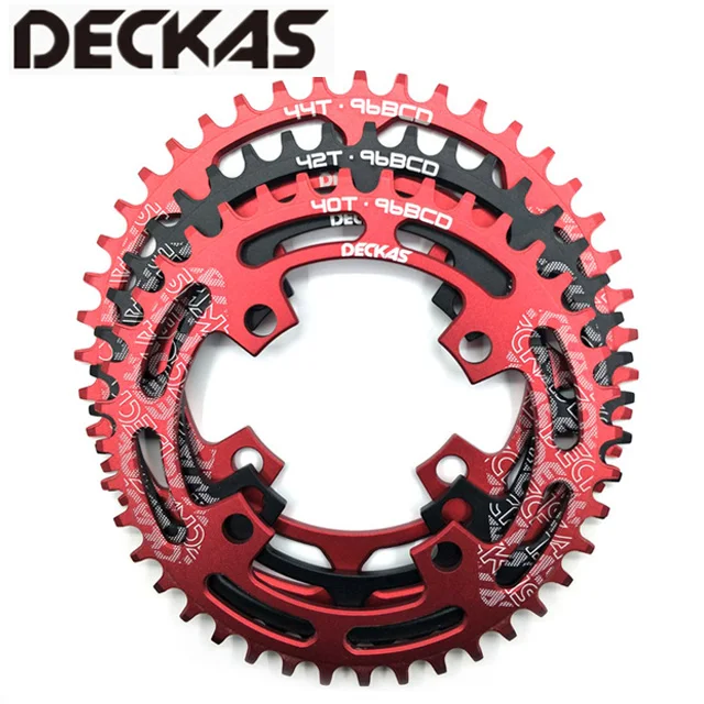 

Deckas round BCD 96mm 96bcd 40/42/44T MTB Mountain bike bicycle Chainringfor ALIVIO M4000 M4050 for DEORE M612 crank