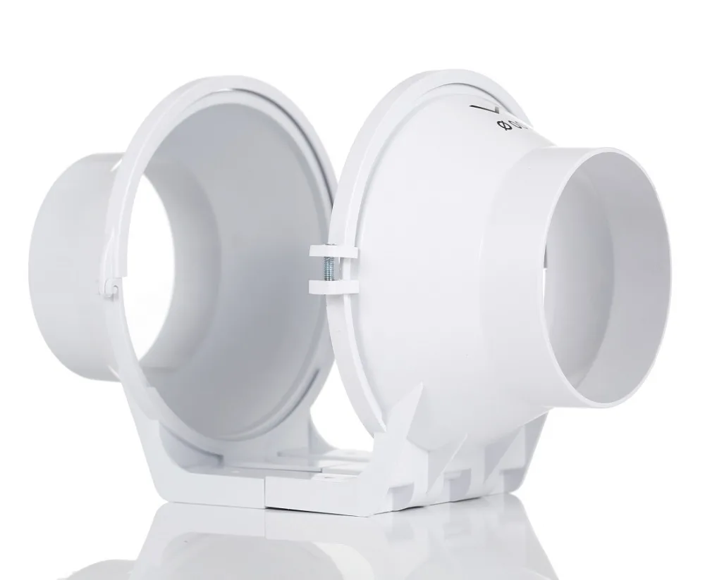 ventilador impulsionador plástico tubo de ventilação à