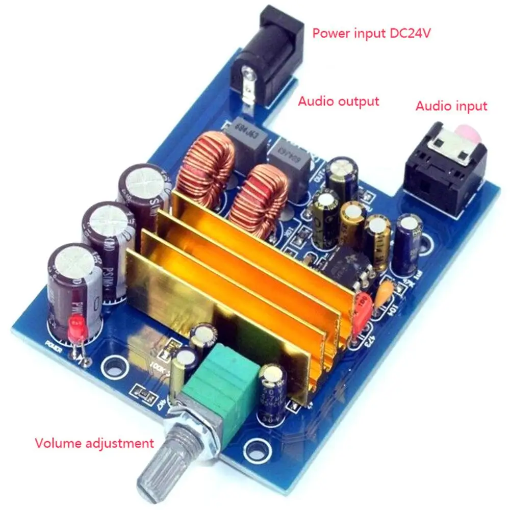 

TPA3116 100W DC24V SubWoofer Amplifier Finished Board YJ00400