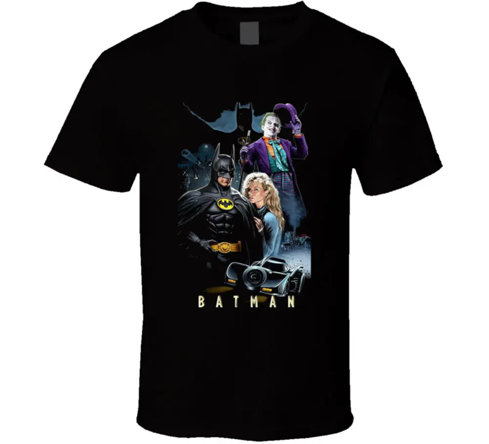 80 S Cl ssico Filme De Super Her is Batman Joker T Shirt T Dos Homens 