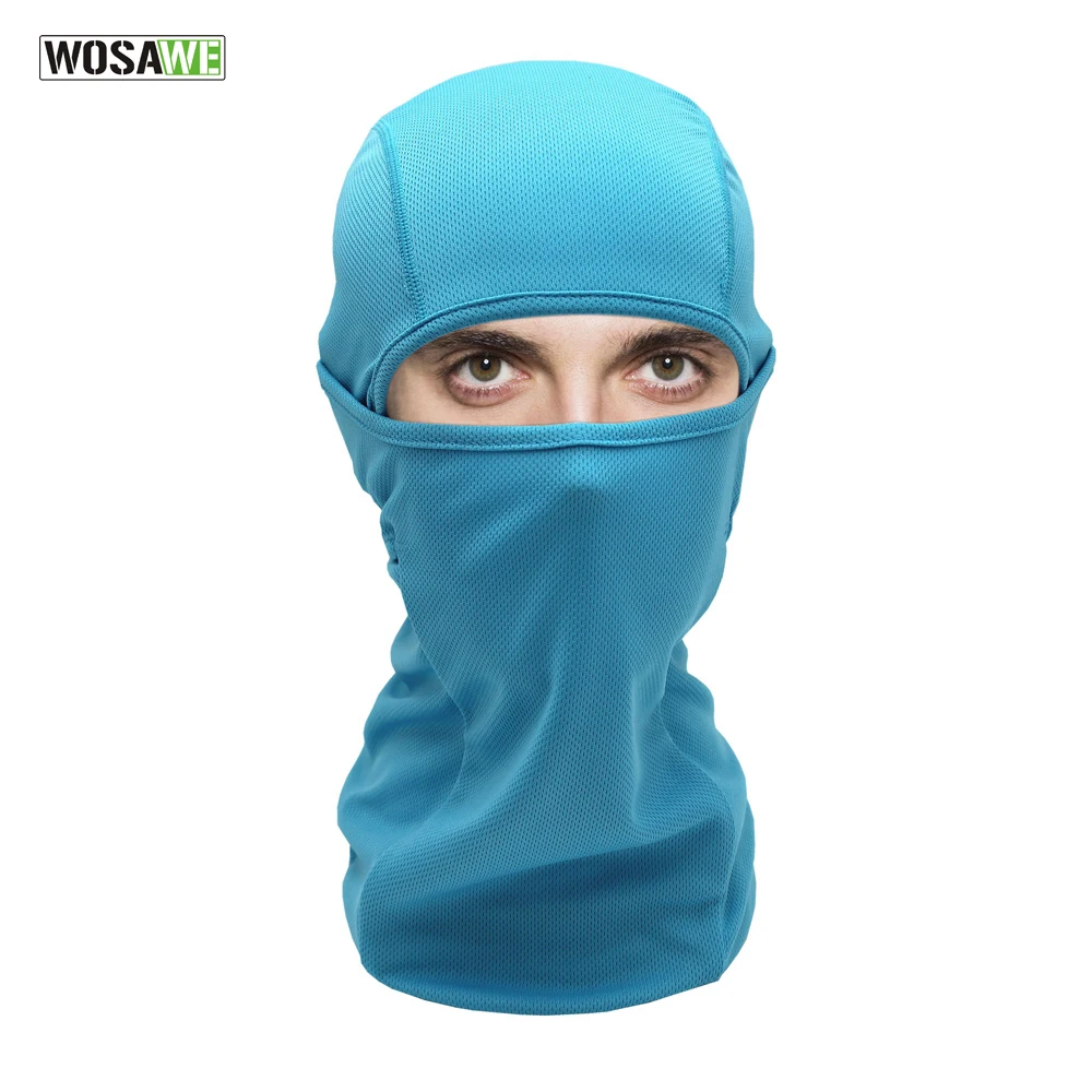 

WOSAWE Cycling Full Face Mask Breathable Motorcycle Balaclava Tactical Paintball Neck Head UV Protect Protection Mask