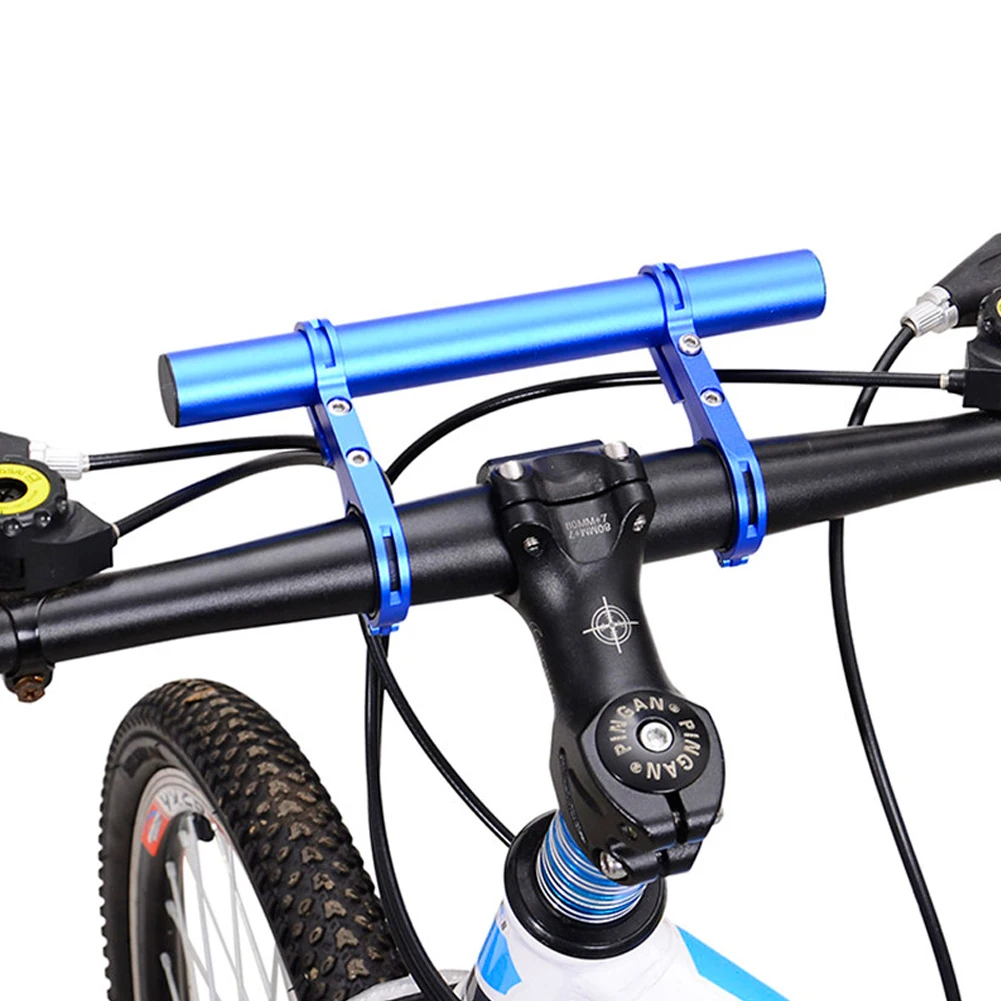 Велосипедный светильник держатель Руль 25,4/31,8 мм Велоспорт велосипед Рама двойной кронштейн для крепления кронштейна для крепления багажник для велосипеда