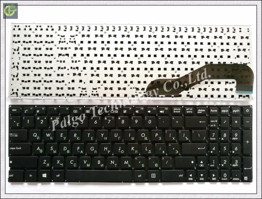 

Russian Keyboard for ASUS F540 F540S F540SA F540L F540LJ F540SC F540UP RU Black