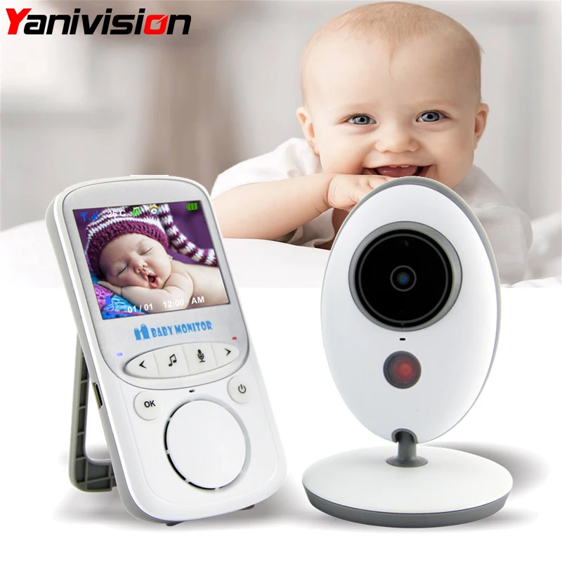 font b Wireless b font LCD Audio Video Baby Monitor VB605 Radio Nanny Music Intercom