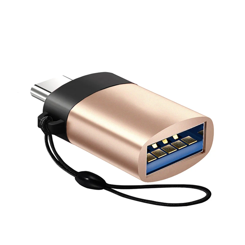 Тип C к USB 3,0 OTG кабель адаптер Тип C адаптер USB C конвертер для samsung Galaxy S9 huawei p20 MacBook USB OTG адаптер