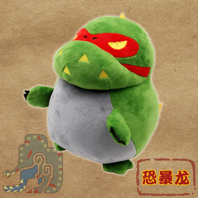 Игра Аниме Monster Hunter Tigrex Rathian Yiankutku дракон Косплей Кукла Плюшевая Мягкая Подушка